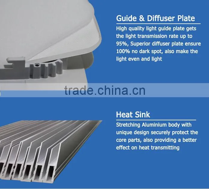 600*600mm LED panel light, 36W high lumen 2835 SMD ceiling panel lamp