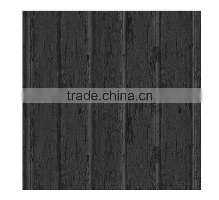 discount printing pvc wallpaper, brown vintage wood wall sticker for children , decoration wall sticker supplier