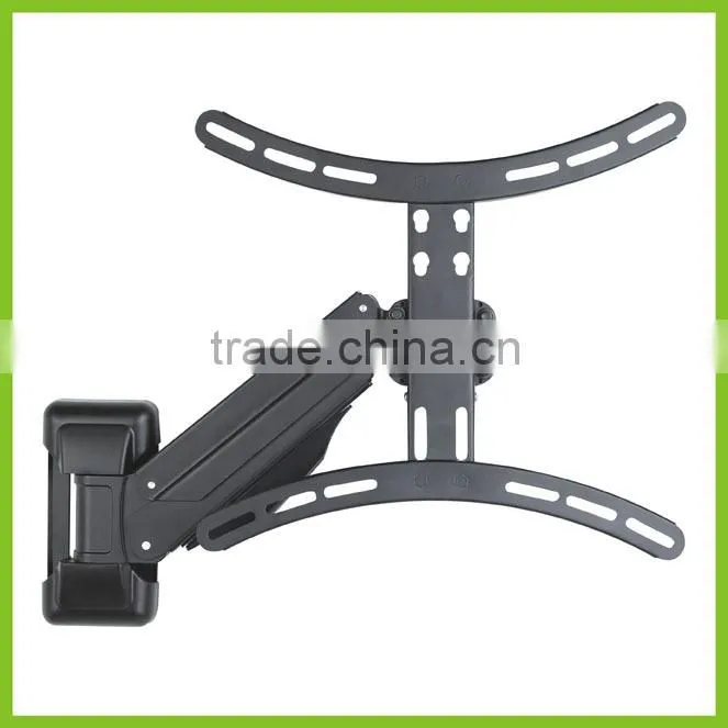 GS102M-SW VESA 400x400 Gas Spring Full Motion articulating TV Arm Brackets