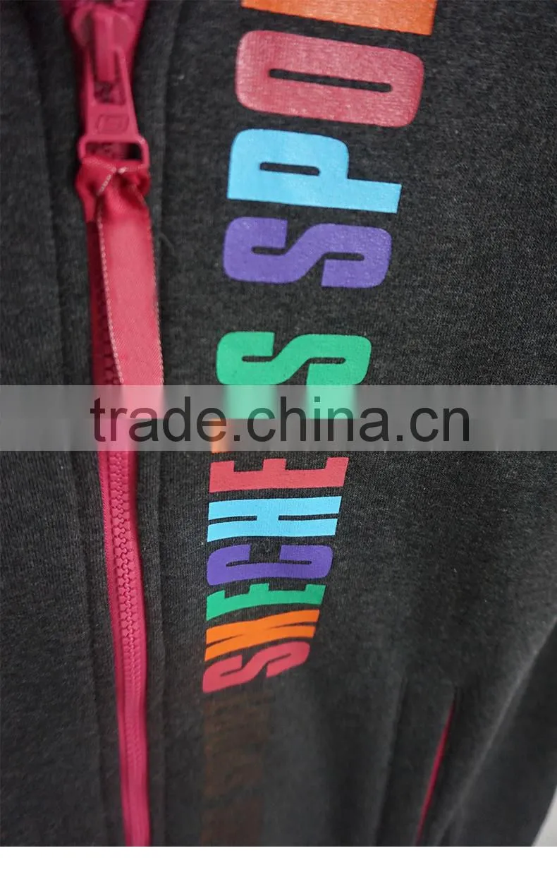 letter printing basic sweatshirt for 70% cotton 30% polyester hoodie