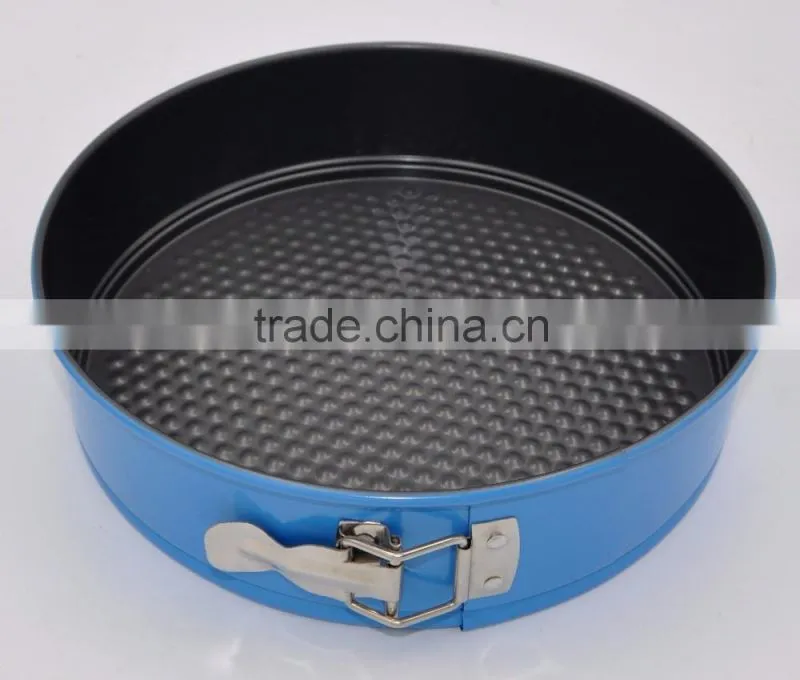 Carbon Steel Springform Cake Pans with Non-stick Coating