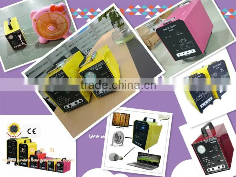 Solar Home System/Solar Power System outside use