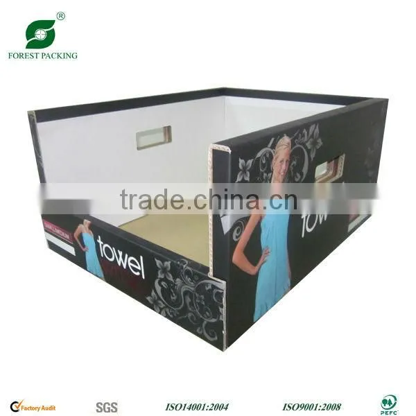 Printed Corrugated Waste Bin