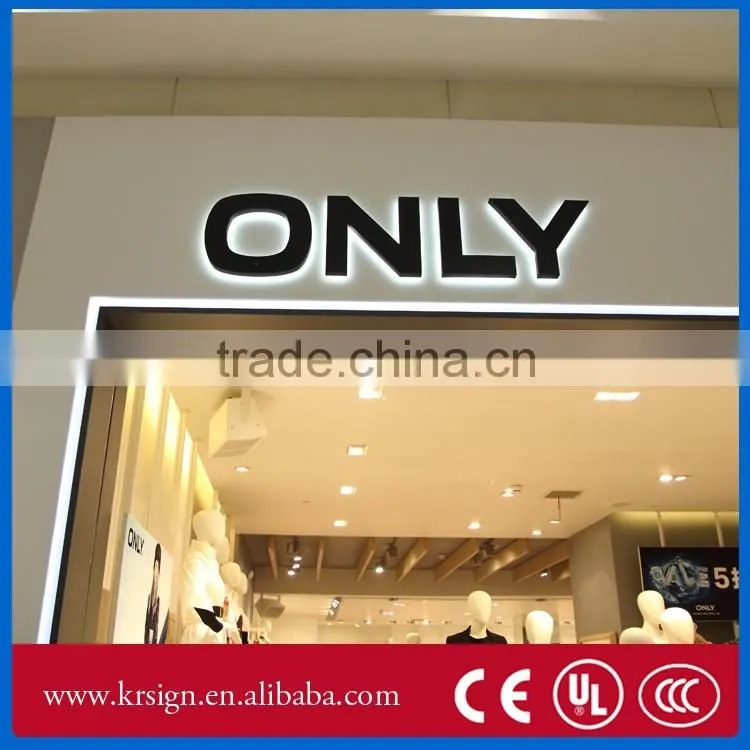 Popular Design led 3d light,backlit signage ,illuminated sign board on sale