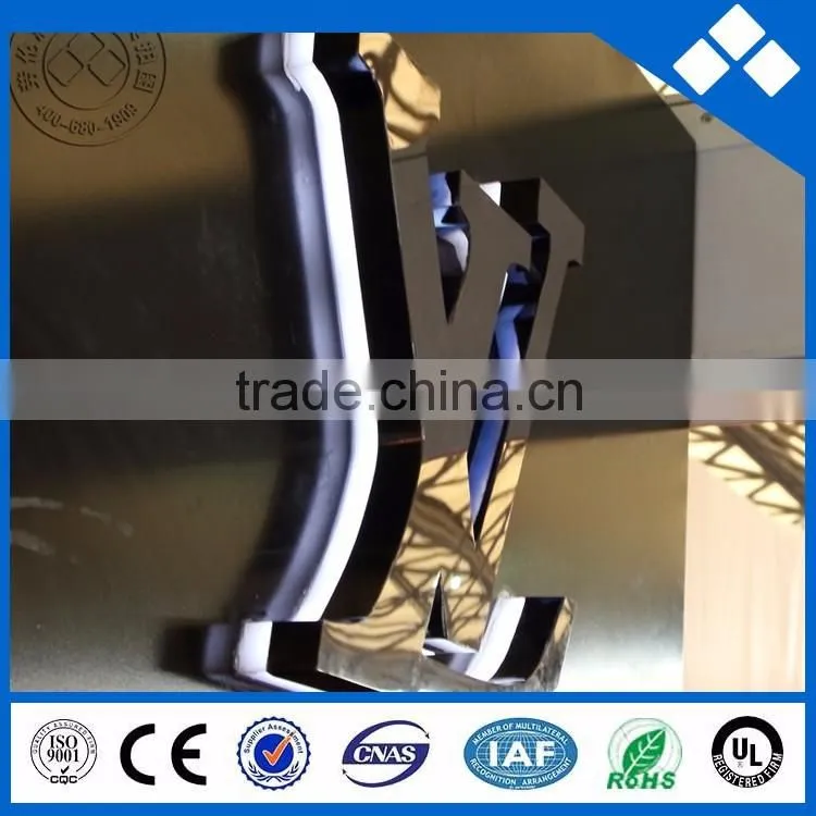 Decorative LED Illuminated Shop Sign Backlit Channel Letter