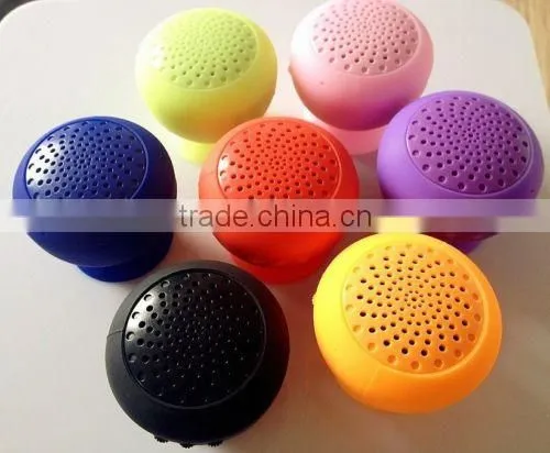 2015 Fashionable Hot Selling Wireless Mini Bluetooth Speaker with Sucker