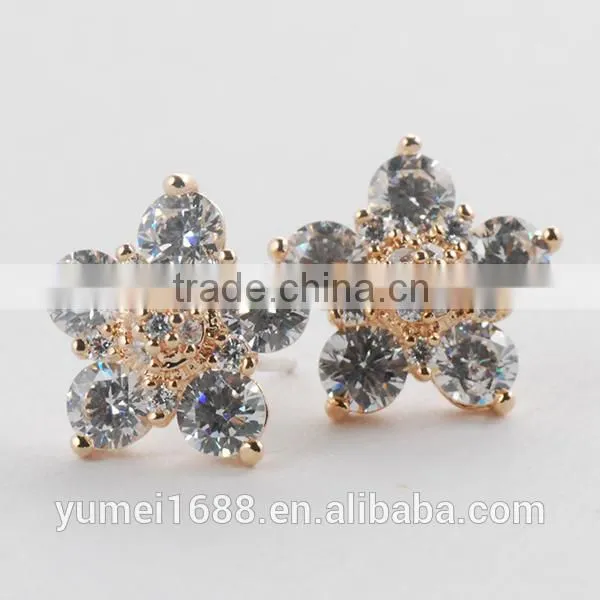 Wholesale new product gold ear tops designs