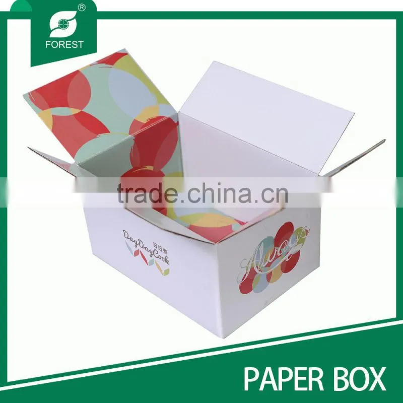 DOUBLE WALL CORRUGATED BOX TWO SIDES COLOR PRINTED
