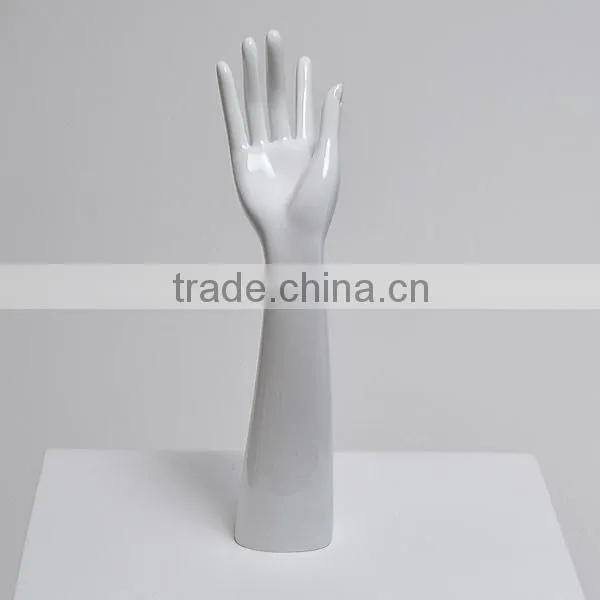 jewelry display mannequin hand, articulated wooden hand