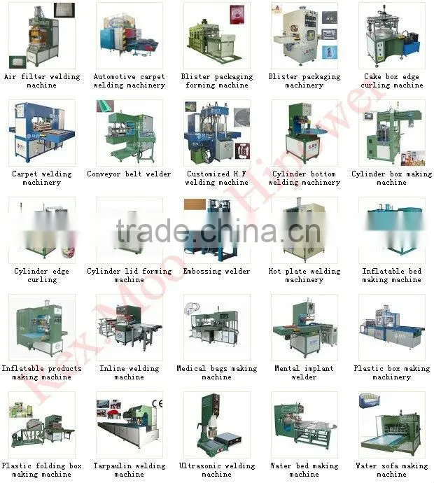 High frequency large canvas tarpaulin welding machine