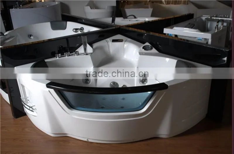 China bathtub manufacturer spa whirlpool, tub for two, free standing tubs