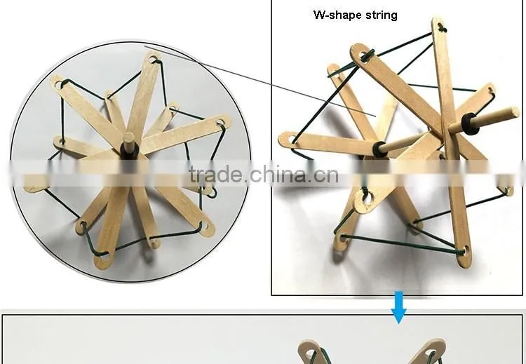 DIY Your Spinning Wheel Educational Science Kit
