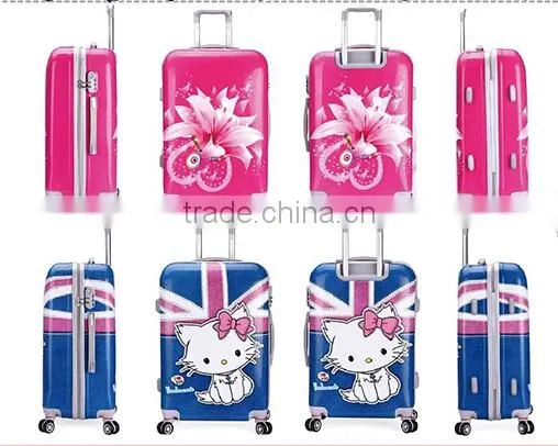 sky girls abs travel luggage