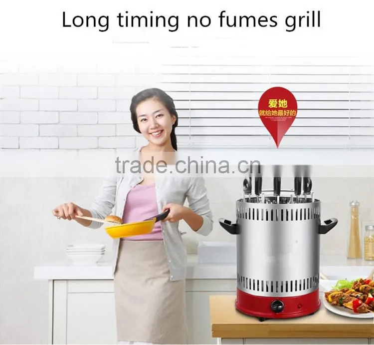 New design Vertical Electric BBQ Grill/homemade bbq grill