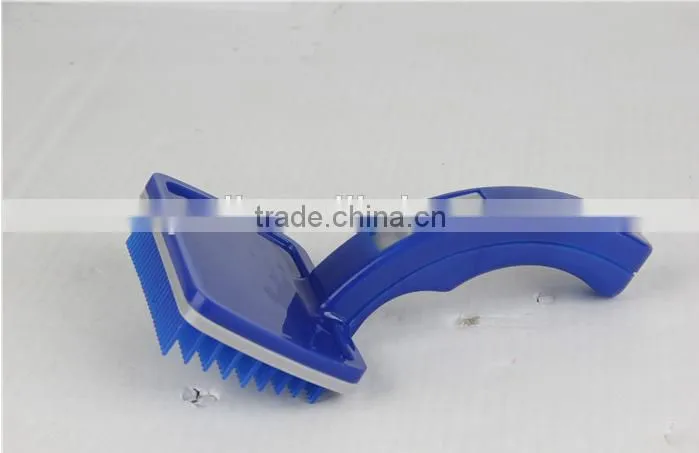 Petsy Self Cleaning Pet Brush Comb Dogs & Cats Pet Massage brush Automatic Plastic Brush