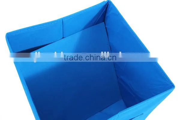 Non-woven storage box without cover