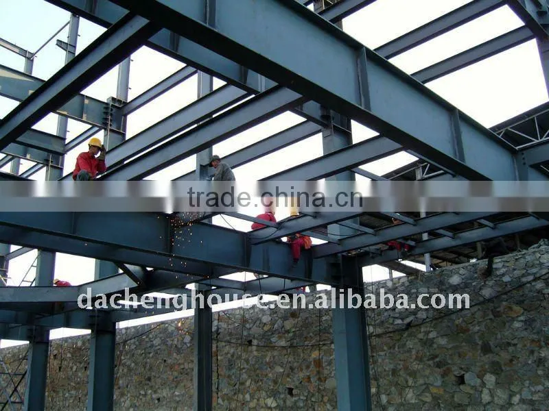 steel construction workshop/ steel structural steel frame workshop