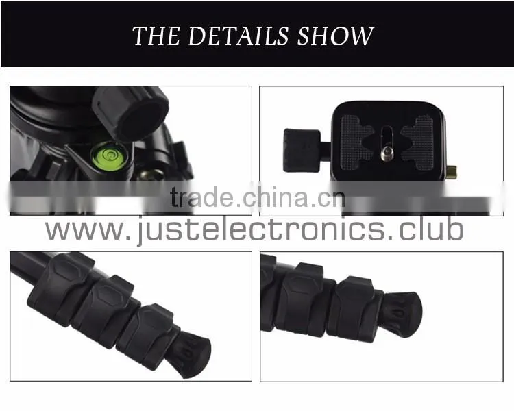 Shenzhen Factory Professional Tripod Camera Stand Aluminum