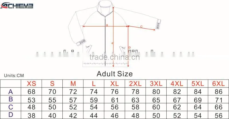 3D printing hot selling warm men's jackets