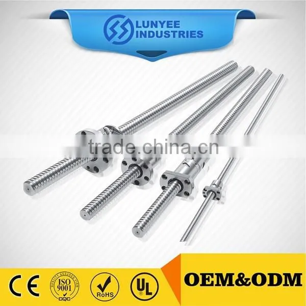 C5 ball screw with ball nut and flange for packing machine