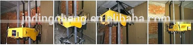 Wipe wall machine