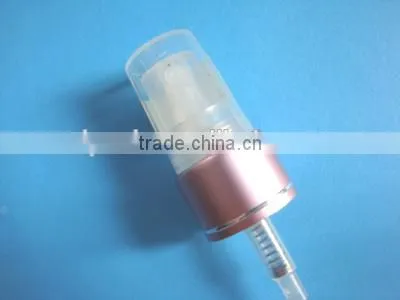 20mm snap on aluminum sprayer, mist sprayer with aluminum cap, aluminum fine mist sprayer