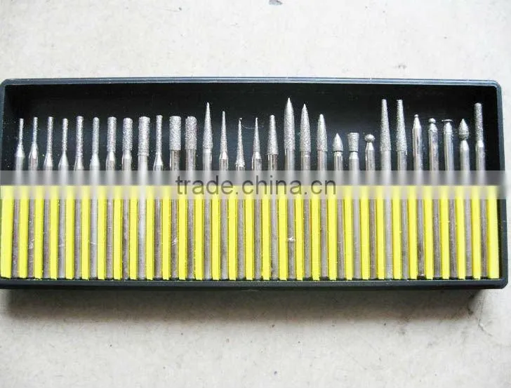 electroplate diamond mounted points