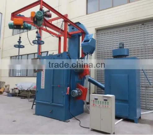 Professional sale DTQ37 series shot polishing machine /Lifting Hook Type Shot Blast Cleaning Machine