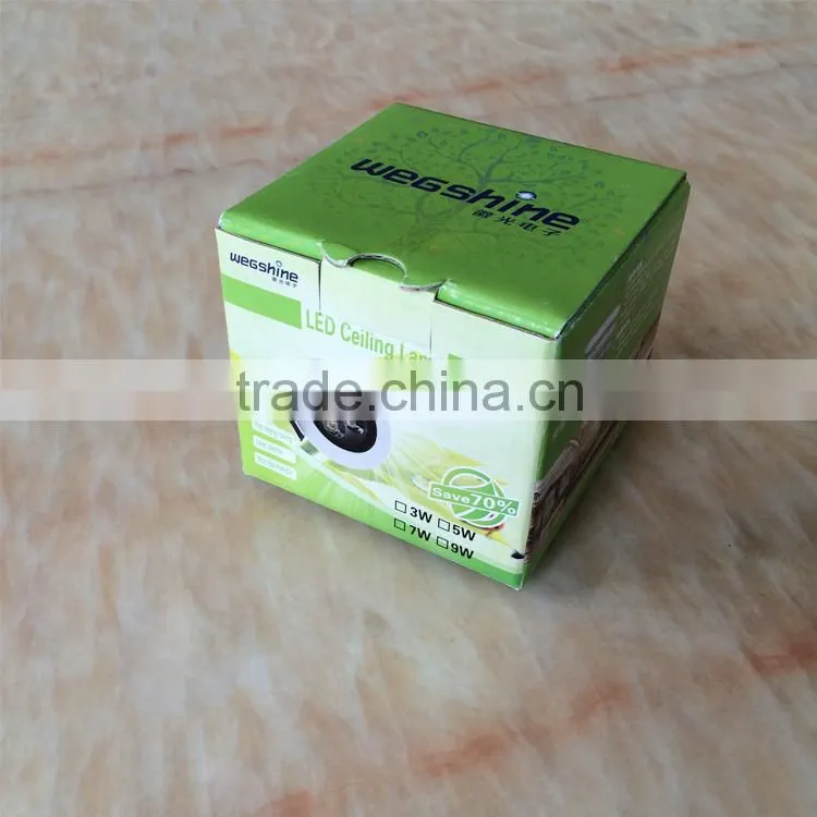 led ceiling light Anti-glare recessed LED Downlight dimmable