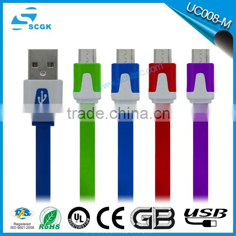 Mobile Phone Charging Data Cable 2.0 Micro USB Cable for Samsung