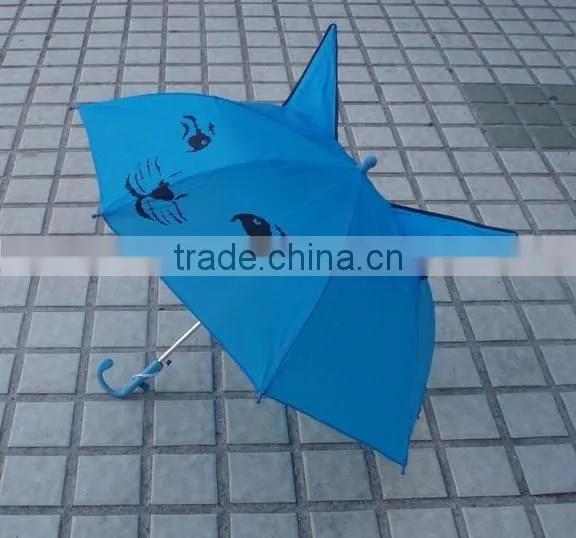 Lovely animal shaped custom cartoon kid/child umbrella