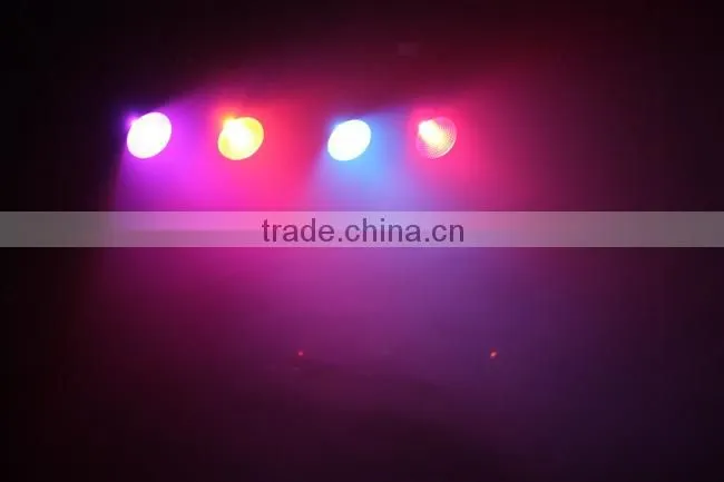 DMX LED 4Par System, 4x30W RGBWA, night club/mini concert/home party