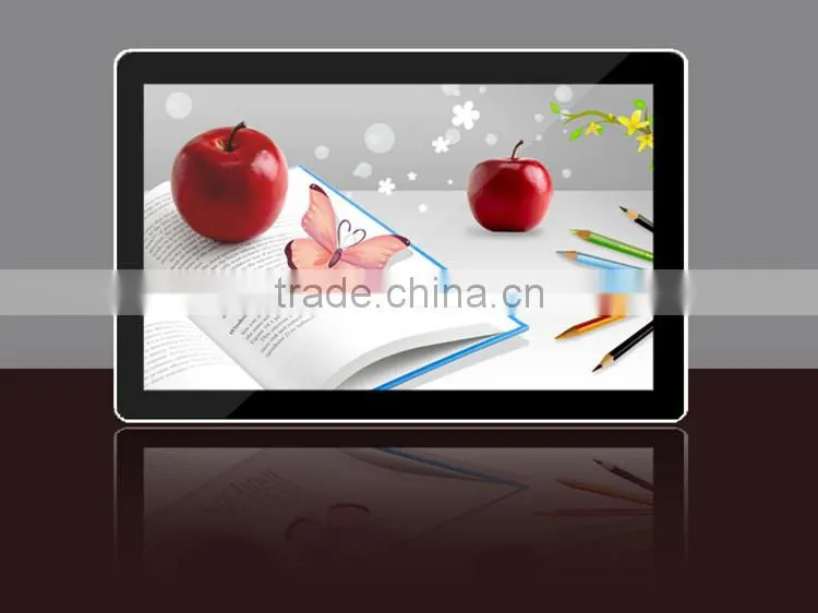 Suprl custom 32" rounded wall hanging Android network advertising player