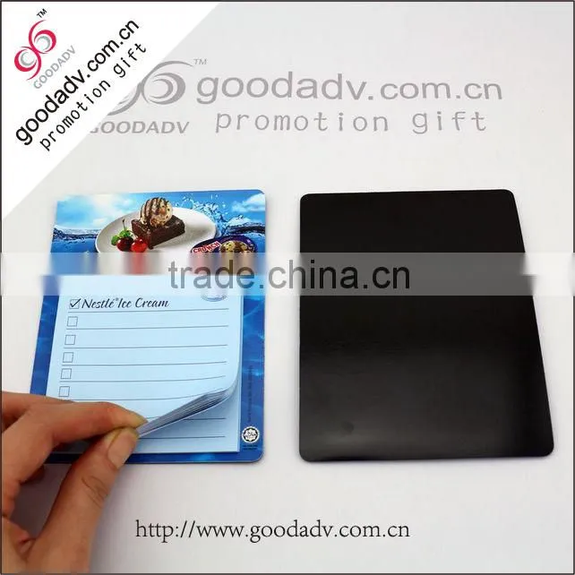 Colorful design memo pad /magnetic sticky memo pad
