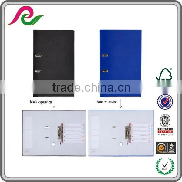 Customized 2-hole file folder ring binder