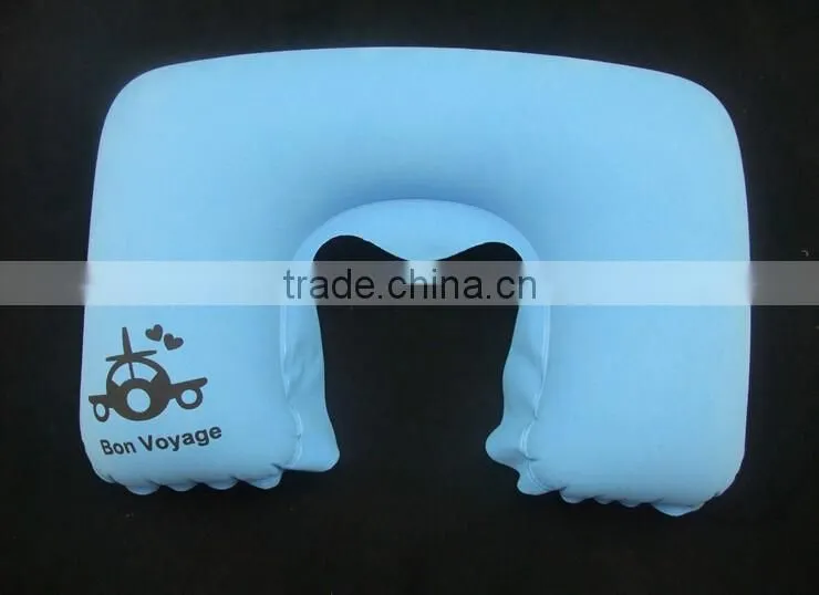 Customized U Shape Air Inflatable Neck Pillow