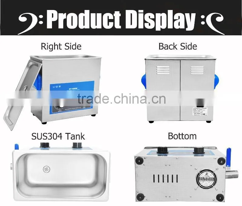 GT SONIC Professional Electronics ultrasonic cleaner Circuit board ultrasonic cleaning equipment China VGT-1860QT