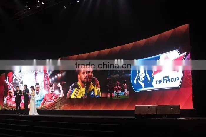 indoor full color hd super slim die casting P3 led rental led display / video wall / board