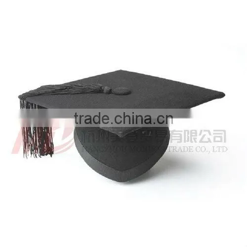 Black UK Mortarboards with Tassel-Economic Style