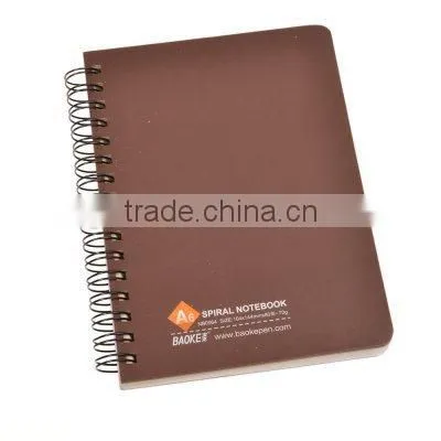cheap bulk customized hardcover spiral notebook