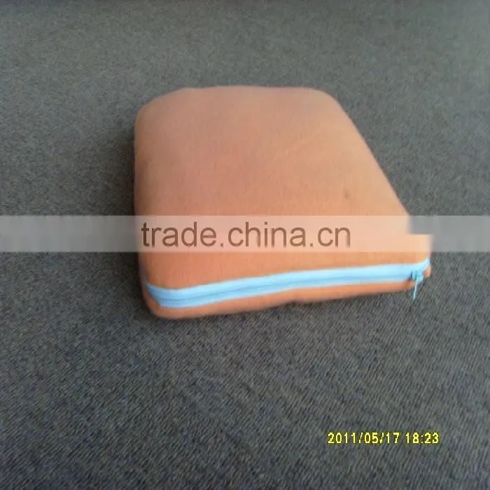 The new plain folding dual-purpose pillow promotion gift blanket