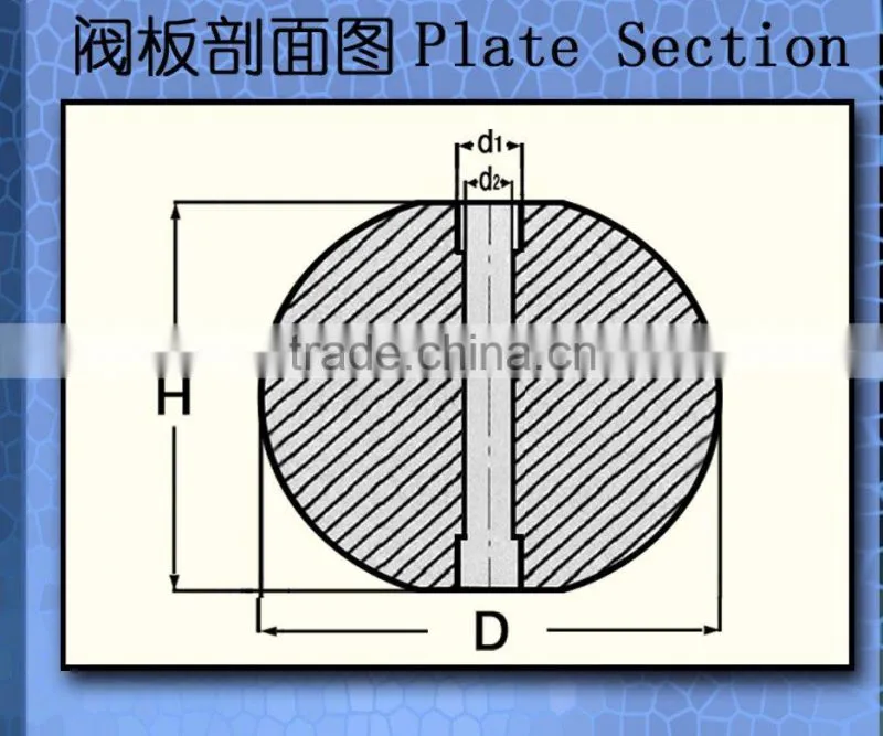 Butterfly Valve Plate