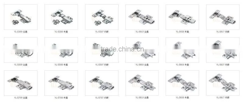 -45 degree special cabinet hardware hinges different types of hinges made in China