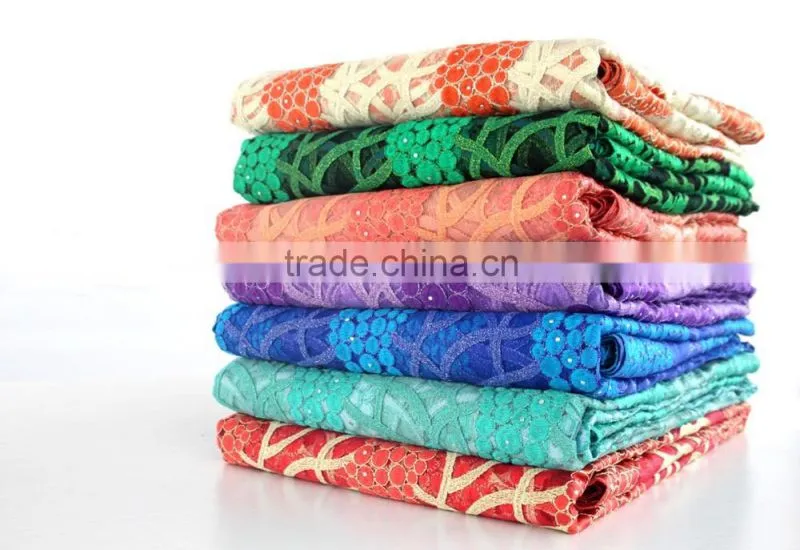 2016 high quality african tulle lace fabrics for asoebi/ nigeria bridal embroidered tulle lace fabric