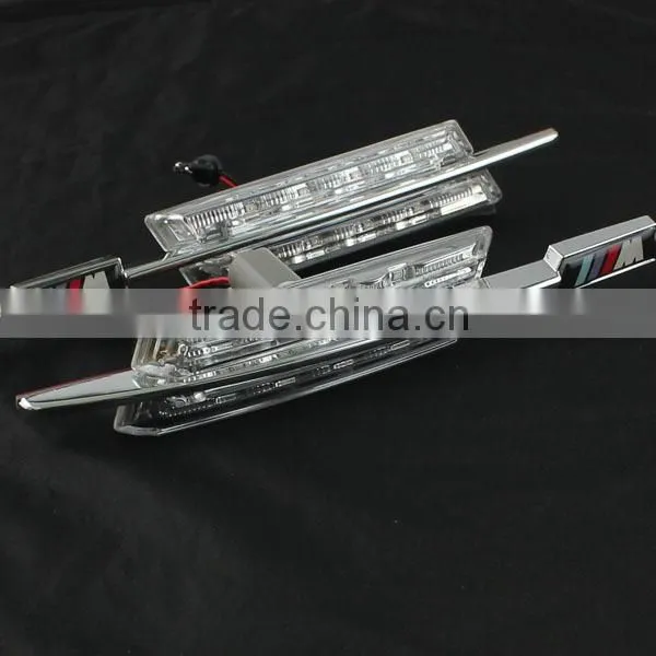 Carbon Trim LED Side marker Turn ligth signal For BMW LED Light LED Side Marker Turn Signal Lights For E39