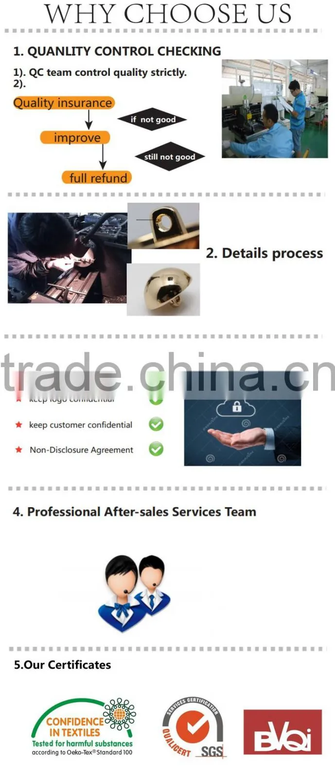 concentric lock like metal cord stopper for garment