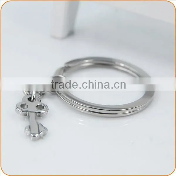 20mm High Polished Stainless Steel Flat Split Ring For Bag