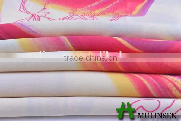 Mulinsen manufacturer directly offer cheap satin fabric composition