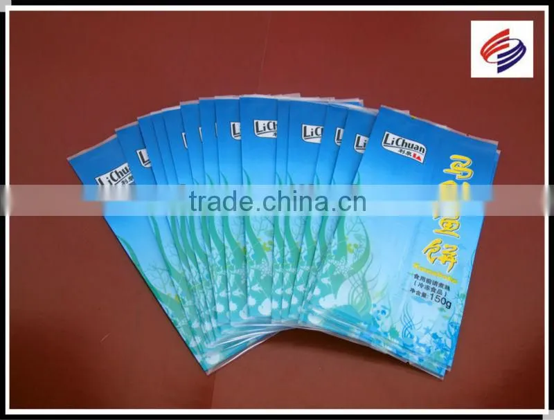 plastic vacuum frozen fish bag frozen food packaging bag
