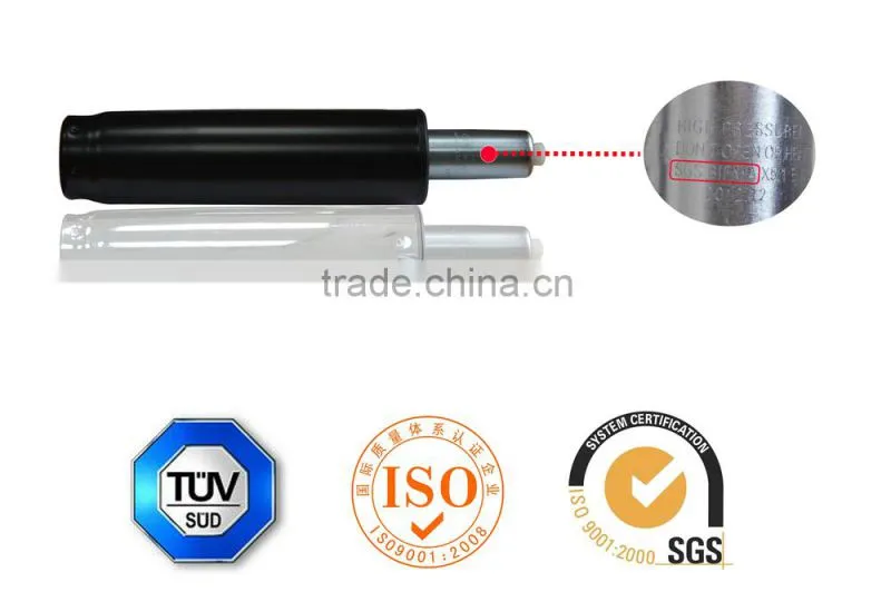 Aksesoris Chair Gas Elevador Gas Lift Gas Spring Gas Strut Powder Coating Black Stroke Length 160mm